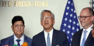 বন্ধুত্ব দৃঢ় করতে ঢাকায় এসেছি : ডোনাল্ড লু