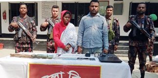 ঝিনাইদহের সীমান্ত পথে অনুপ্রবেশকারী তিন ভারতীয় আটক