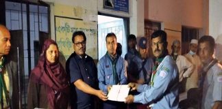 খোকসায় স্কাউট ও কাবস্কাউটের বেসিক কোর্সের সমাপণী