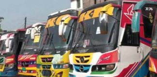 কুষ্টিয়ায় বাস ধর্মঘট প্রত্যাহার