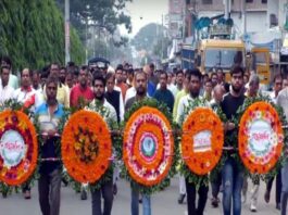 ঝিনাইদহে আ’লীগের প্রতিষ্ঠাবার্ষিকী পালিত