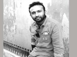 মহেশপুরে নিহত যুবলীগ নেতার লাশ নিয়ে মানববন্ধন