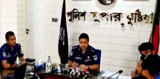 কুষ্টিয়া প্রেসক্লাব নেতৃবৃন্দের সাথে এসপির মতবিনিময়