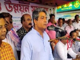 খোকসায় পৌর আওয়ামী লীগের শান্তি ও উন্নয়ন সমাবেশ