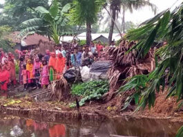 পুকুরে ভেসে ওঠা বিবস্ত্র নারী লাশ উদ্ধার