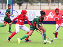 ওমানে হকিতে বাংলাদেশের মেয়েদের এক ম্যাচে জয়