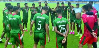 এশিয়ান গেমস ফুটবলে চীনকে রুখে দিয়েছে বাংলাদেশ