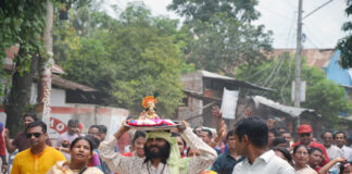 খোকসায় জন্মাষ্টমী পালিত