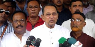 বিএনপি জঙ্গীতান্ডব ও হত্যাখুনের ভয়ঙ্কর জল্লাদ – হাসানুল হক ইনু