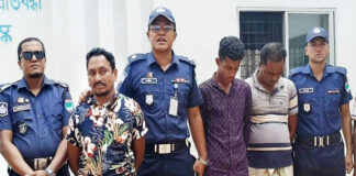 মোটরসাইকেল চোর চক্রের তিন সদস্য গ্রেফতার