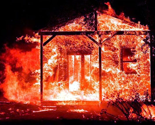 কালীগঞ্জে ব্যবসায়ীর অর্ধকোটি টাকার মালামাল পুড়ে ছাই