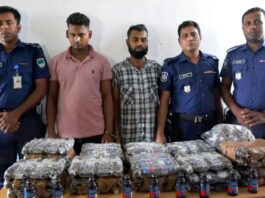 মহেশপুরে দুই মাদক ব্যবসায়ী আটক, প্রচুর ফেনসিডিল উদ্ধার