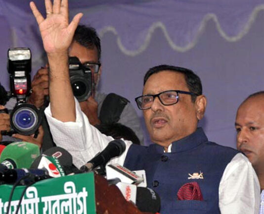 বিএনপির পরিণতি শাপলা চত্বরের চেয়েও করুন হবে, হুঁশিয়ারি কাদেরের