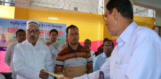 খোকসায় দূর্গাপূজা কমিটির সাথে মতবিনিময়