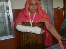 খোকসায় শ্বাশুরীর হাত ভেঙ্গে দিলো জামাই