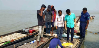 কুমারখালীর পদ্মানদীতে মা ইলিশ ধরায় ৭ জেলেকে জরিমানা