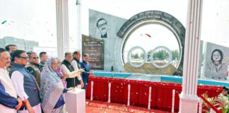 টানেল উদ্বোধনের পর জনসভায় প্রধানমন্ত্রী: আন্দোলনের ভয় দেখিয়ে লাভ হবে না