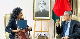 ঢাকায় মার্কিন উপসহকারী পররাষ্ট্রমন্ত্রী