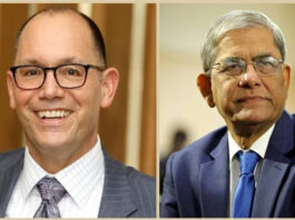 পিটার হাসের সঙ্গে মির্জা ফখরুলের বৈঠক