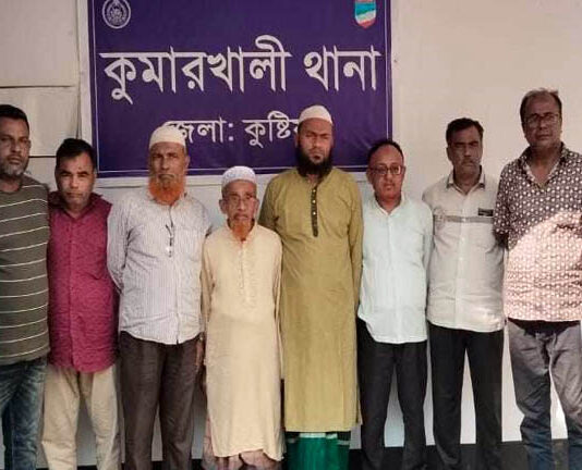 কুমারখালীতে ইউপি সদস্যসহ বিএনপির ৮ নেতাকর্মী গ্রেফতার