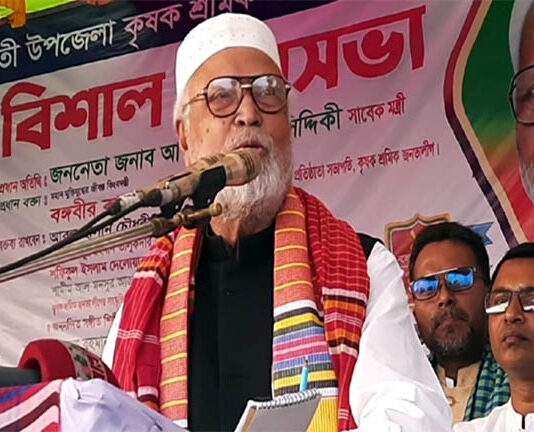 নির্বাচন কমিশনই তত্ত্বাবধায়ক সরকার: কাদের সিদ্দিকী