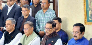 বিএনপির মুখে মানবাধিকারের বুলি শোভা পায় না : ওবায়দুল কাদের