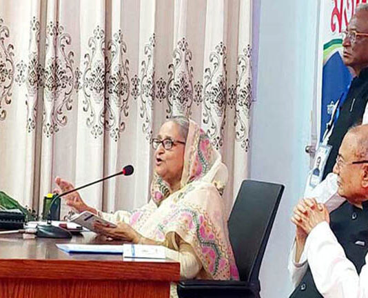 পরিকল্পনাকারীরা দেশে দুর্ভিক্ষ ঘটানোর চেষ্টা করছে : প্রধানমন্ত্রী