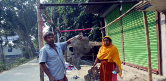 খোকসায় নৌকার নির্বাচনী ক্যাম্প পুড়িয়ে দেওয়ার অভিযোগ