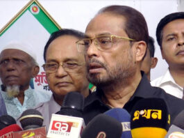 জাপা জিএম কাদেরকে বিরোধীদলীয় নেতা নির্বাচন করেছে