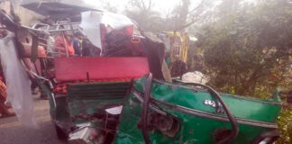 ঝিনাইদহে ট্রাকের ধাক্কায় সিএনজির দুই যাত্রী নিহত