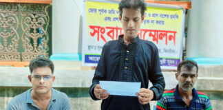 মহেশপুরে ভাইয়ের বিরুদ্ধে ছোট ভাইয়ের সংবাদ সম্মেলন