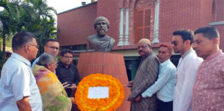 সাংবাদিক কাঙাল হরিনাথের ১২৮ তম প্রয়াণ দিবস পালন