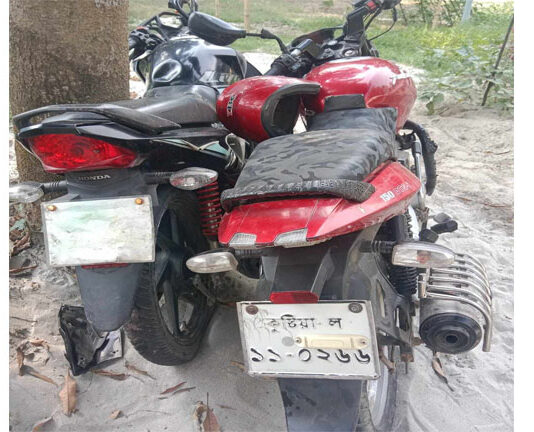 মোটরসাইকেল দুর্ঘটনায় দুই জনের মৃত্যু