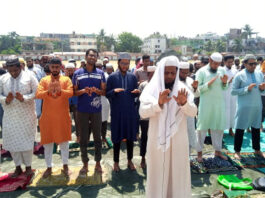 বৃষ্টির আশায় ছালাতুল ইস্তিসকার নামাজ আদায়