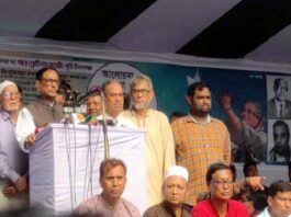 বিএনপির আন্দোলনকে ভুয়া বরে মন্তব্য করলেন ওবায়দুল কাদের