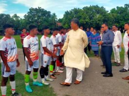 অনুর্ধ্ব ১৭ জাতীয় গোল্ডকাপ ফুটবল টুর্নামেন্ট উদ্বোধন