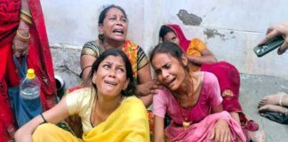 ভারতে পদদলিত হয়ে মৃতের সংখ্যা ১১৬