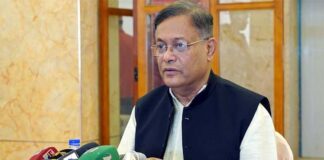 হাছান মাহমুদ স্ত্রী পুত্রসহ পালিয়ে গেছেন বলে গুঞ্জন