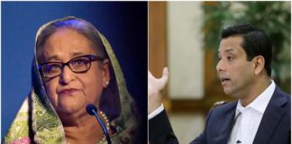 দেশে ফেরা না ফেরার সিদ্ধান্ত শেখ হাসিনার: জয়