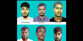 সেনা কর্মকর্তাকে হত্যার দায়ে ৬ জন আটক