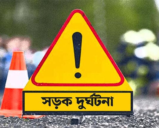 কালীগঞ্জে সড়ক দুর্ঘটনায় মটরসাইকেল আরোহী নিহত