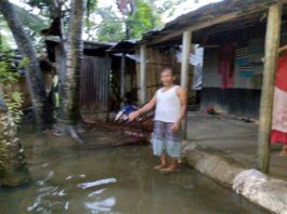 খোকসা পৌর এলাকার ২ হাজার মানুষ পানিবন্দি