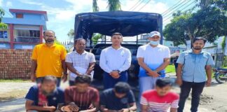 কুমারখালীতে ৪ মাদকসেবীকে কারাদন্ড