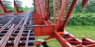 গড়াই নদীর রেল সেতুতে ঝুলছিল অজ্ঞাত যুবকের মরদেহ