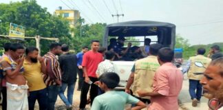 অবৈধভাবে বালু উত্তোলনের দায়ে দুইজনকে কারাদন্ড