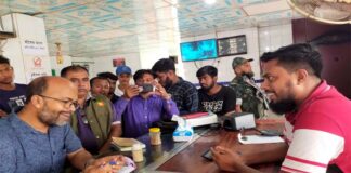 কুমারখালীতে রেস্তোরা ও চাউলের দোকানে জরিমানা