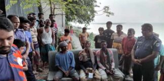 কুমারখালীতে পদ্মায় ইলিশ ধরায় ৫ জেলেকে জরিমানা