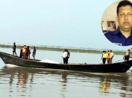 পদ্মায় নিখোঁজের ৩৪ ঘণ্টা পরে এক পুলিশ সদস্যের মরদেহ উদ্ধার