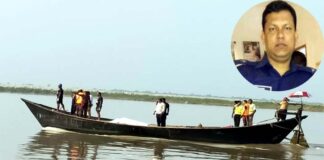 পদ্মায় নিখোঁজের ৩৪ ঘণ্টা পরে এক পুলিশ সদস্যের মরদেহ উদ্ধার