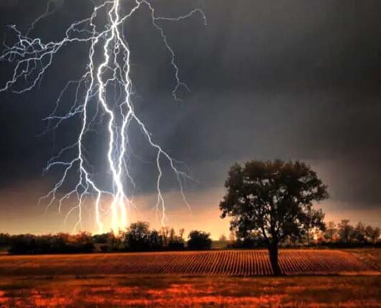 বাড়ি ফেরার পথে বজ্রপাতে কিশোরের মৃত্যু